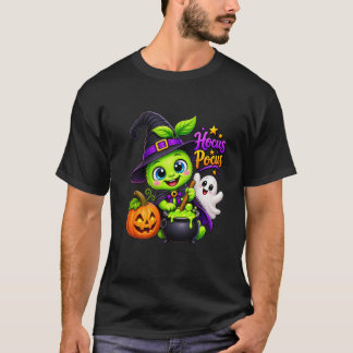 Camiseta de bruja de Halloween Hocus Pocus linda