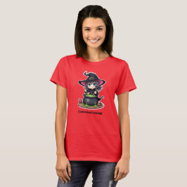 Camiseta de bruja de Halloween Personalizado