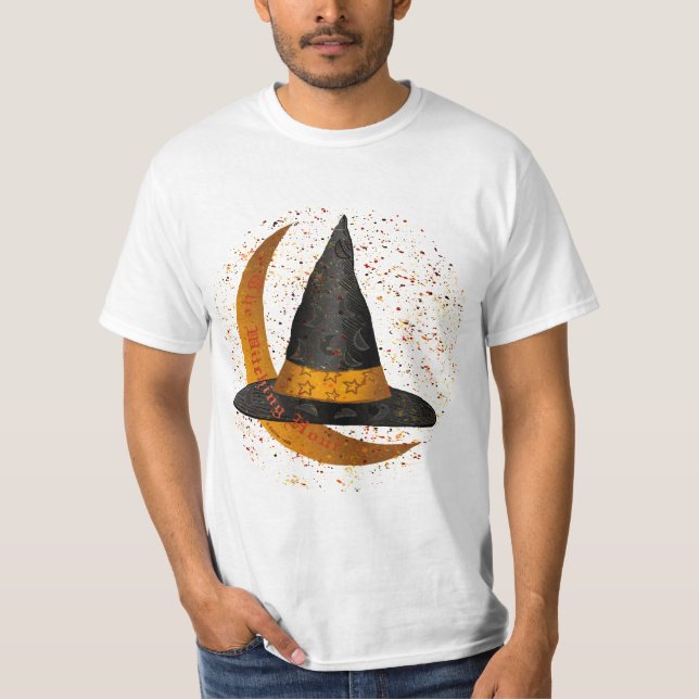Camiseta de bruja de la hora bruja (Anverso)