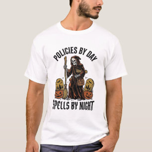 Camiseta de Bruja de Seguro Divertida Gráfica de A