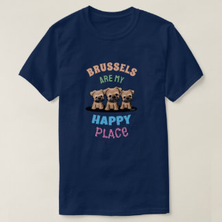 Camiseta de Bruselas Griffon HAPPY