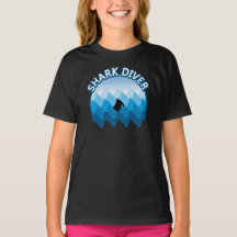 Camiseta de buceador de tiburones