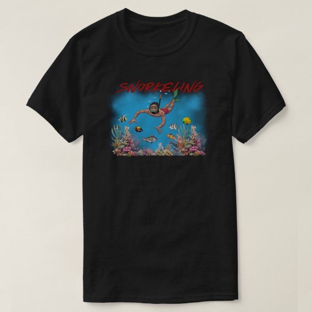 Camiseta de buceo (Diseño del anverso)