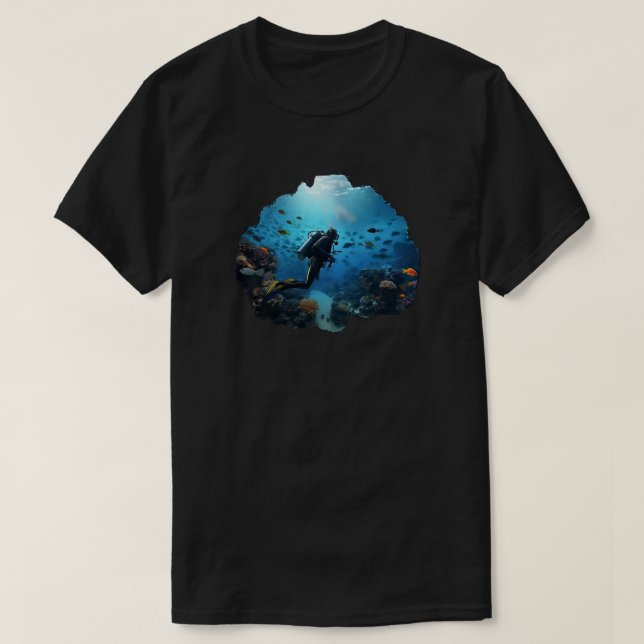 Camiseta de buceo (Diseño del anverso)