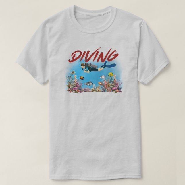 Camiseta de buceo (Diseño del anverso)