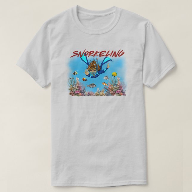 Camiseta de buceo (Diseño del anverso)