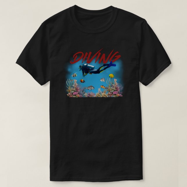 Camiseta de buceo (Diseño del anverso)