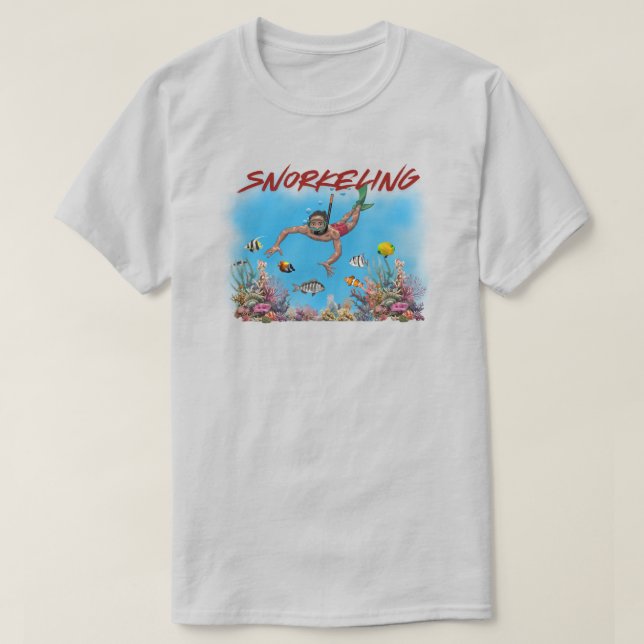 Camiseta de buceo (Diseño del anverso)