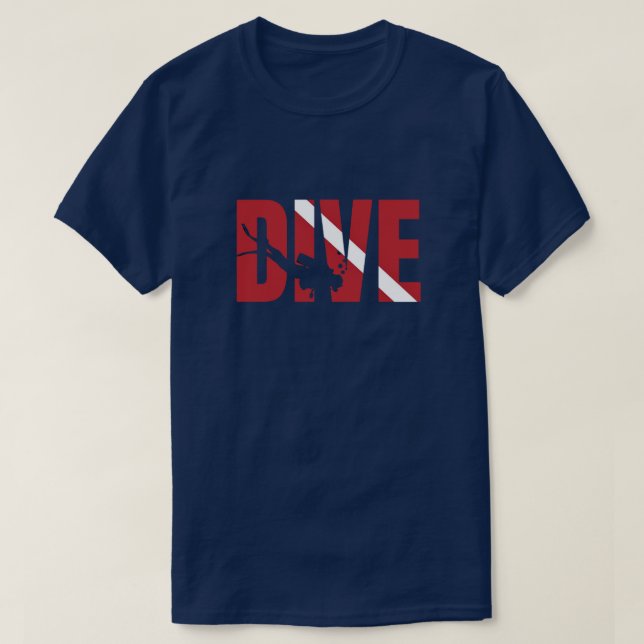 Camiseta de buceo (Diseño del anverso)