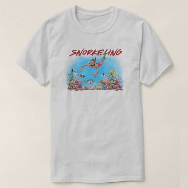 Camiseta de buceo (Diseño del anverso)