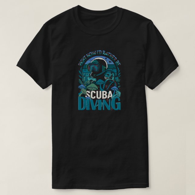 Camiseta de buceo (Diseño del anverso)