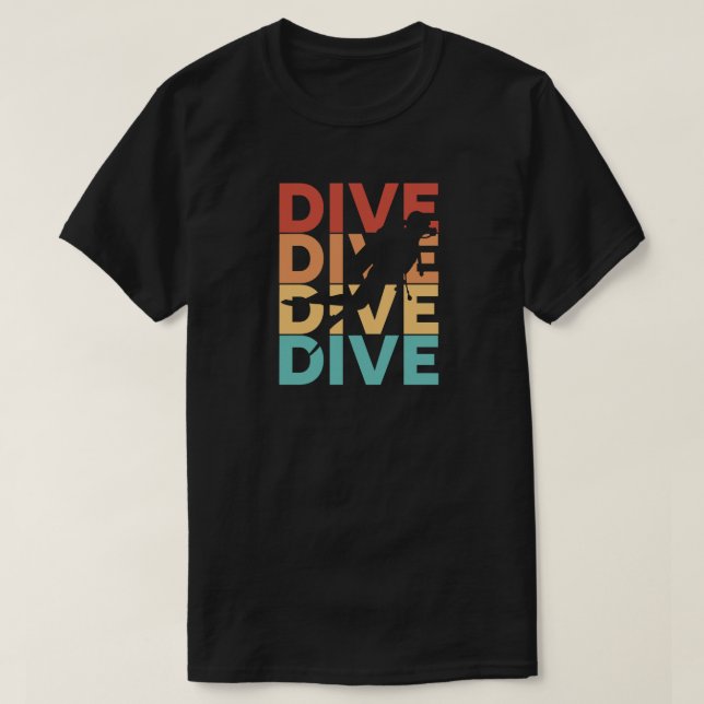 Camiseta de buceo (Diseño del anverso)