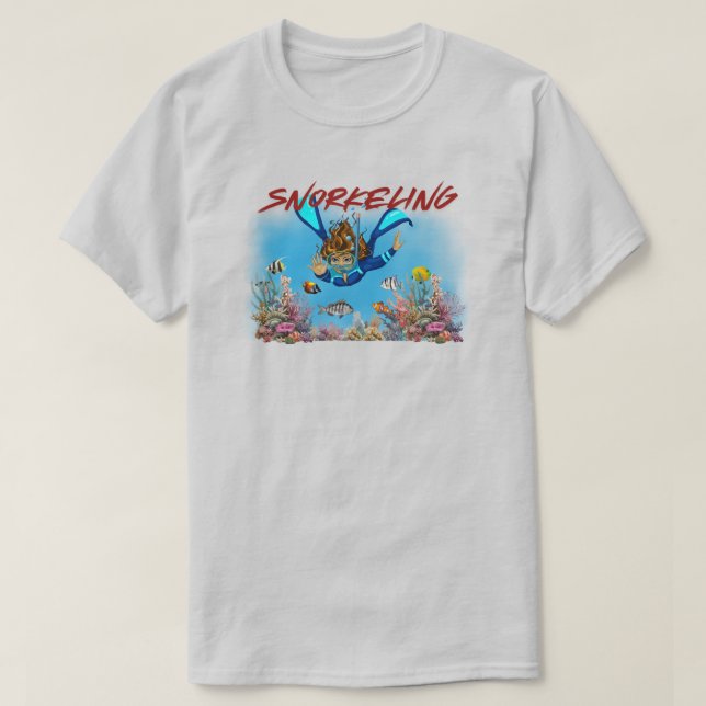 Camiseta de buceo (Diseño del anverso)