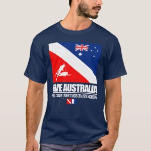 Camiseta de buceo Australia (sq)