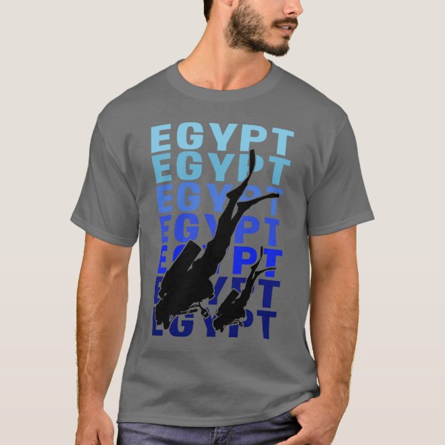 Camiseta de buceo de Egipto (Anverso)