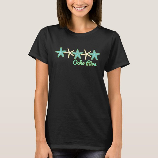 Camiseta de buceo de vela de pesca de Ocho Ríos (Anverso)