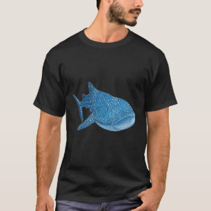 Camiseta de buceo en apnea con tiburón ballena