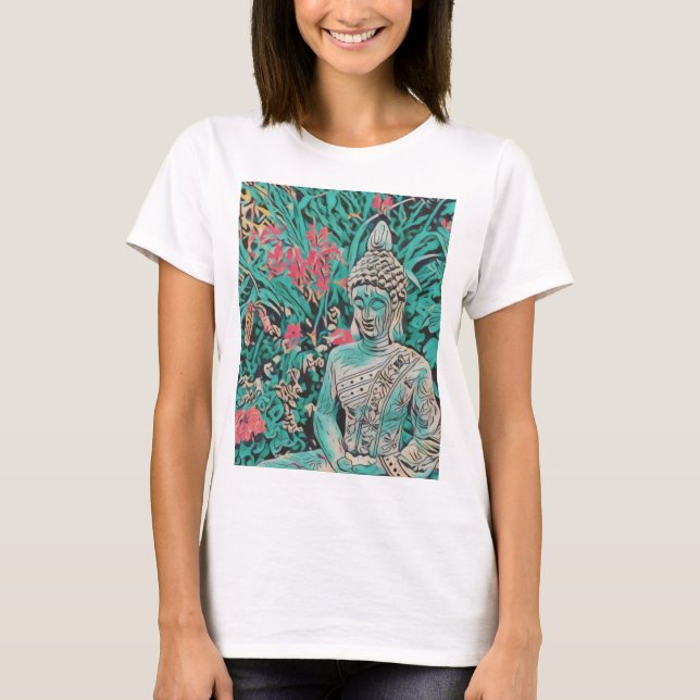 Camiseta de Buda para mujeres (Anverso)