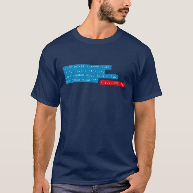 Camiseta de Bueller (Anverso)