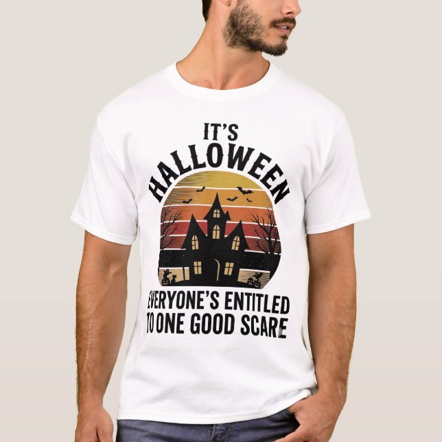 Camiseta de Buen Susto de Casa Embrujada de Hallow (Anverso)