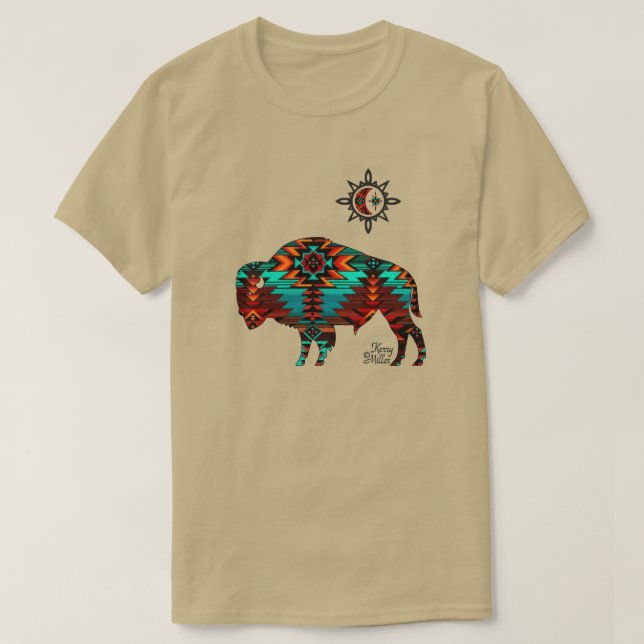 Camiseta de búfalo del suroeste (Diseño del anverso)