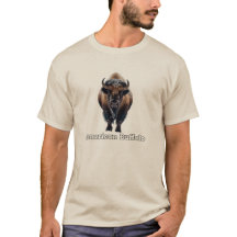 Camiseta de búfalo estadounidense