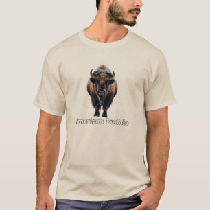 Camiseta de búfalo estadounidense