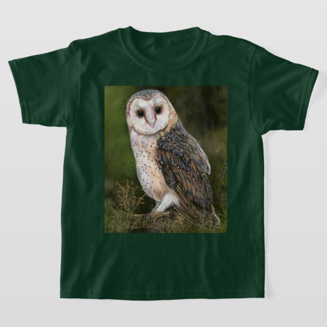 Camiseta de búho de Barn Occidental (Distribución)