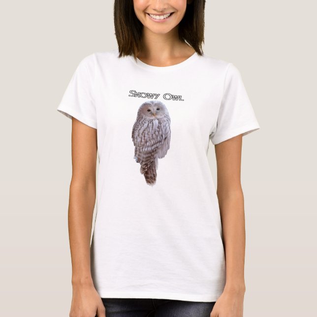 Camiseta de búho nevado (Anverso)