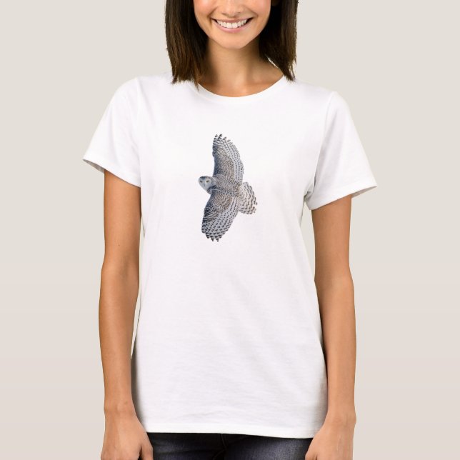 Camiseta de búho nevado (Anverso)