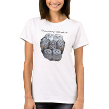 Camiseta de búho nevado