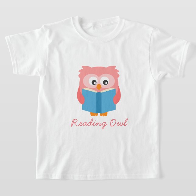 Camiseta de búhos de lectura