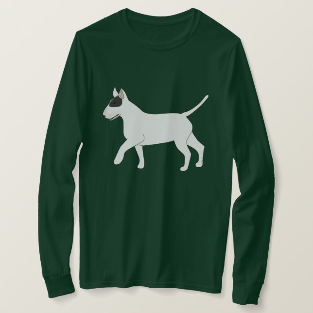 Camiseta de Bull Terrier (Anverso del diseño)