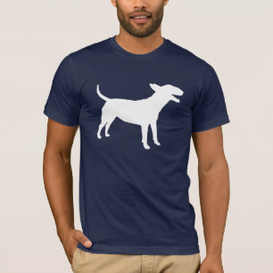 Camiseta de bull terrier del inglés