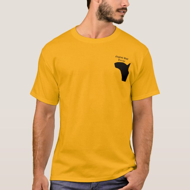 Camiseta de bull terrier del inglés (Anverso)
