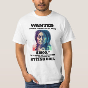 Camiseta de Bull Wanted Poster