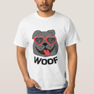 Camiseta de Bulldog divertida para hombres