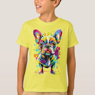 Camiseta de Bulldog francés - Bulldog colorido