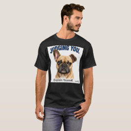 Camiseta de Bulldog Francés Juez para Papás de Per