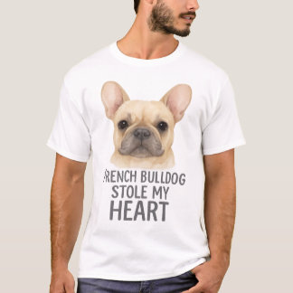 Camiseta de Bulldog Francés Robó Mi Corazón - Lind
