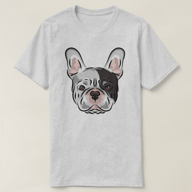 Camiseta de Bulldog francesa (Diseño del anverso)