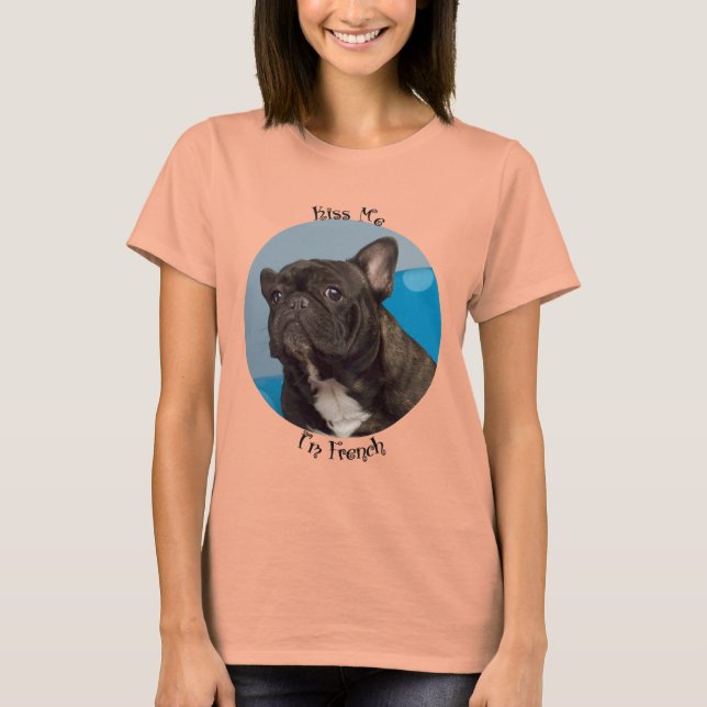 Camiseta de Bulldog francesa (Anverso)