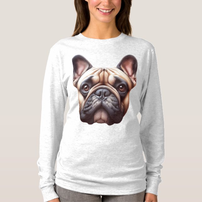 Camiseta de Bulldog francesa (Anverso)