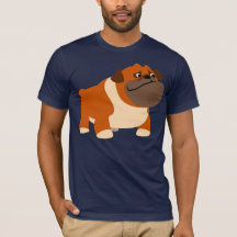 Camiseta de Bulldog inglesa