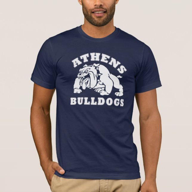 Camiseta de Bulldoges de Atenas (Anverso)
