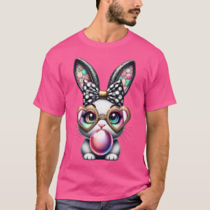 Camiseta De Bunny Bubblegum - Conejo De Pascua Ret