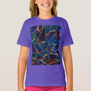 Camiseta de burbujas rotas