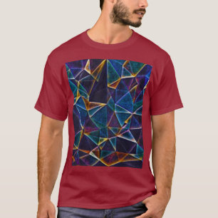 Camiseta de burbujas rotas