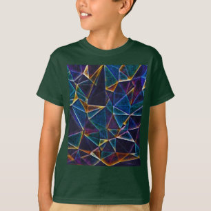 Camiseta de burbujas rotas
