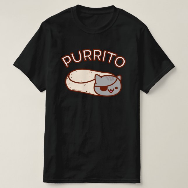 CAMISETA DE Burrito PURRITO, Pirata (Diseño del anverso)